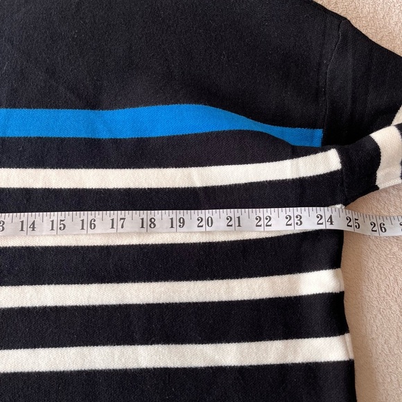 Jones New York Striped Mock Neck Sweater 1X - Picture 9 of 10
